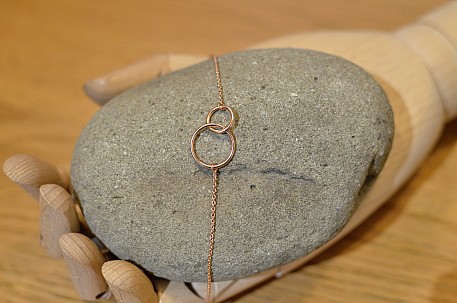 Náhrdelník Rose gold  "Kruh života"