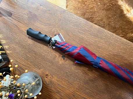Vycházková hůl s deštníkem Sport Tartan