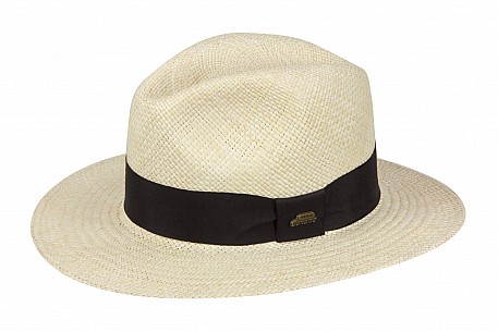 Klobouk letní Panama Göttmann Classic bílý