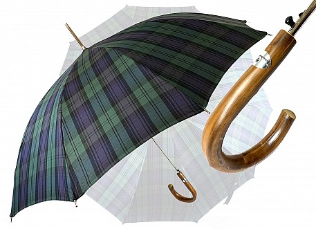 Deštník luxusní il Marchesato Kaštanová rukojeť