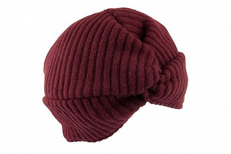 Čepice turban TONAK vínová