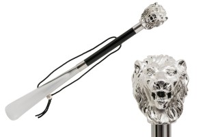 Luxusní postříbřená nazouvací lžíce Silver Lion Pasotti